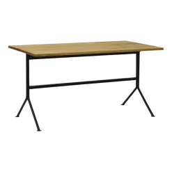 Bureau noir en bois de chêne 150 x 75 cm Kip - Normann Copenhagen