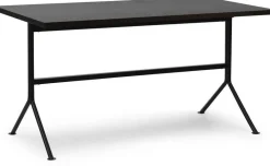 Bureau noir en bois de pin foncé 150 x 75 cm Kip - Normann Copenhagen