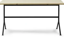 Bureau noir en bois de pin 150 x 75 cm Kip - Normann Copenhagen