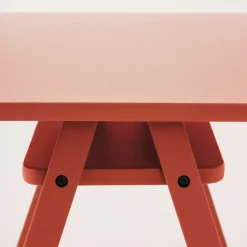 Bureau pour enfant en bois de hêtre coloré rouge 40x70x50cm Growing Green - Nobodinoz