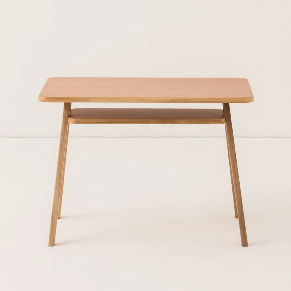 Bureau pour enfant en chêne massif naturel 40x70x50cm Growing Green - Nobodinoz