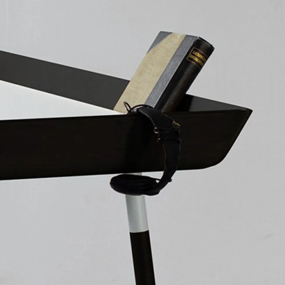 Bureau 2 tiroirs noir My Writing Desk - Emko