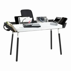 Bureau 2 tiroirs noir My Writing Desk - Emko