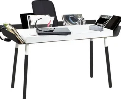 Bureau 2 tiroirs noir My Writing Desk - Emko