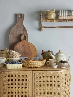 Cabinet arrondi en bois de manguier naturel Bandol - Bloomingville