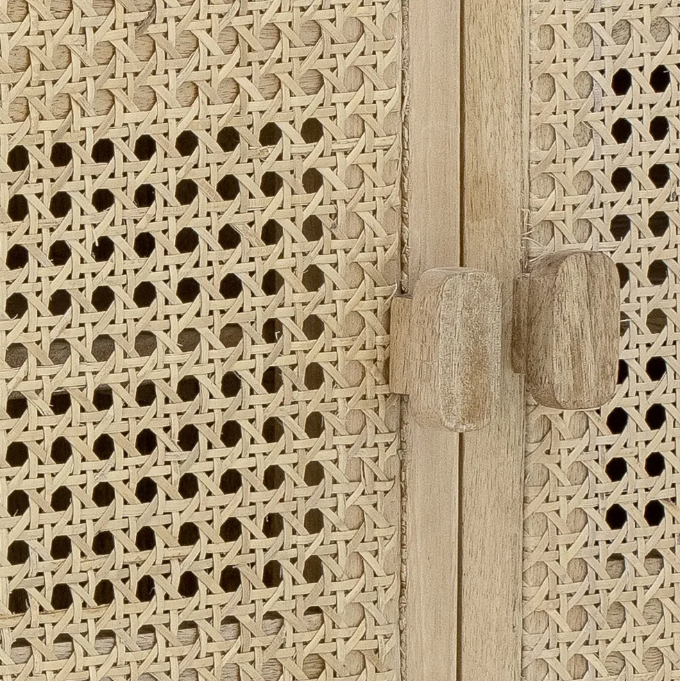 Cabinet arrondi en bois de manguier naturel Bandol - Bloomingville