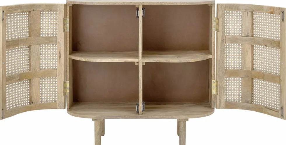 Cabinet arrondi en bois de manguier naturel Bandol - Bloomingville