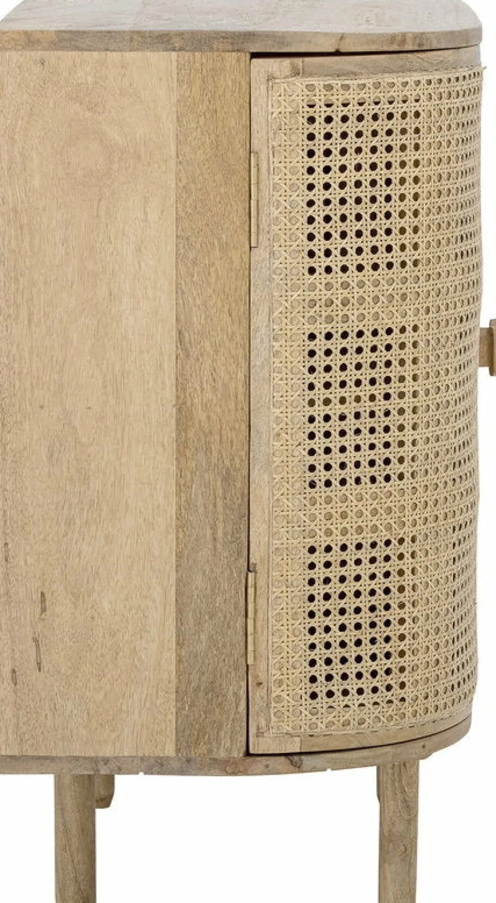 Cabinet arrondi en bois de manguier naturel Bandol - Bloomingville