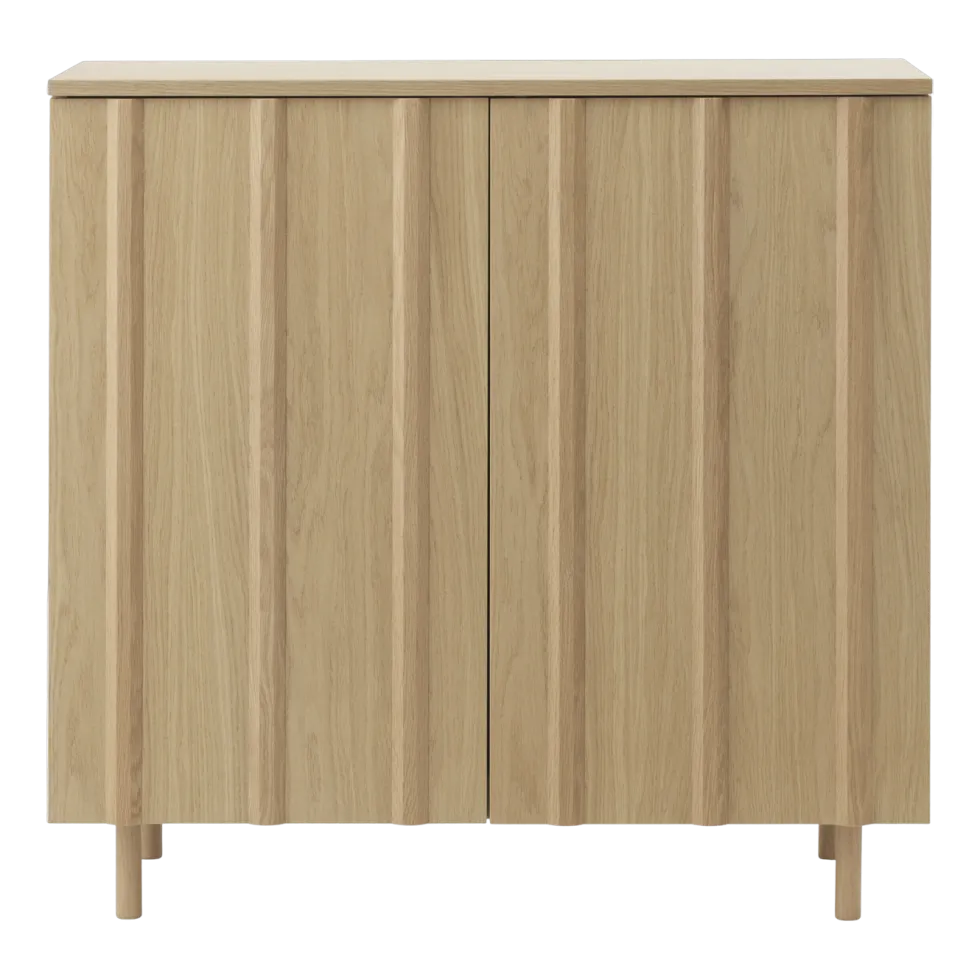 Cabinet bas chêne Rib Oak - Normann Copenhagen