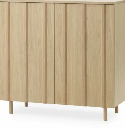 Cabinet bas chêne Rib Oak - Normann Copenhagen