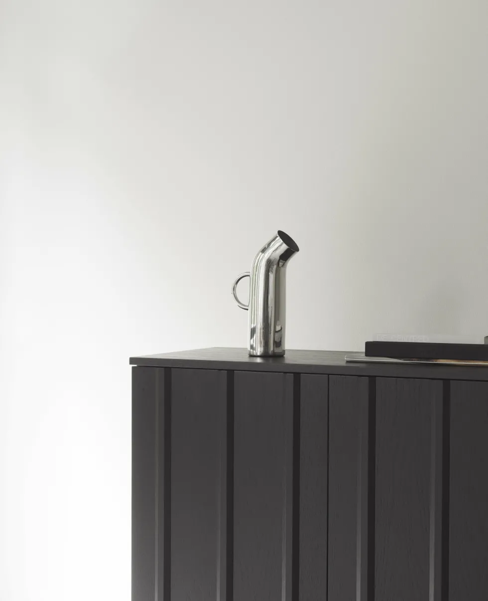 Cabinet bas noir Rib Soft noir - Normann Copenhagen