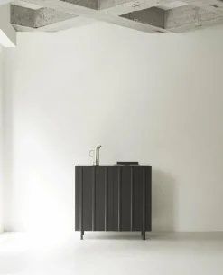 Cabinet bas noir Rib Soft noir - Normann Copenhagen