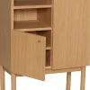 Cabinet en bois de chêne 60x32xh90cm Nobby - Hübsch