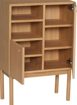 Cabinet en bois de chêne 60x32xh90cm Nobby - Hübsch