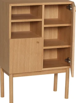 Cabinet en bois de chêne 60x32xh90cm Nobby - Hübsch