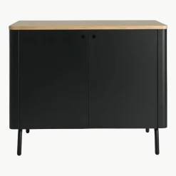 Cabinet en métal noir Edgar - Resistub