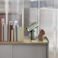 Cabinet gris et chêne 94 cm Enfold - Muuto
