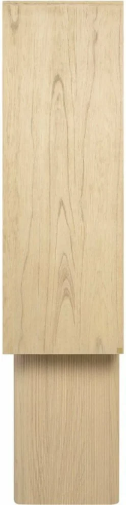 Cabinet rectangulaire en bois beige Zulgo - Versmissen