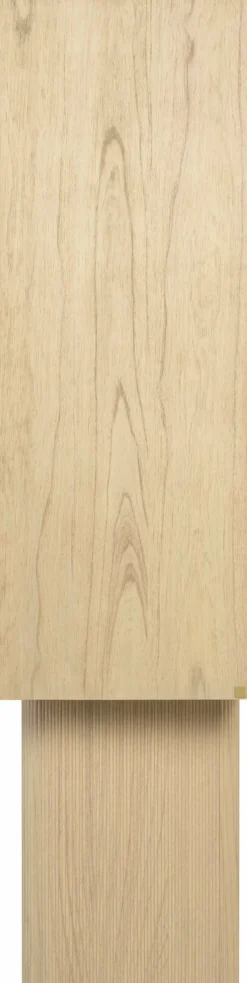 Cabinet rectangulaire en bois beige Zulgo - Versmissen