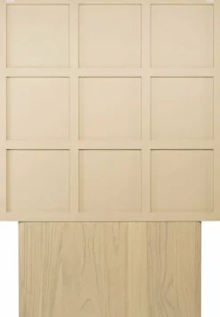 Cabinet rectangulaire en bois beige Zulgo - Versmissen