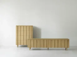 Cabinet à 4 tiroirs en chêne Rib - Normann Copenhagen