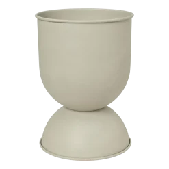 Cache-pot beige Hourglass L - Ferm Living