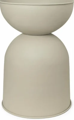 Cache-pot beige Hourglass S - Ferm Living