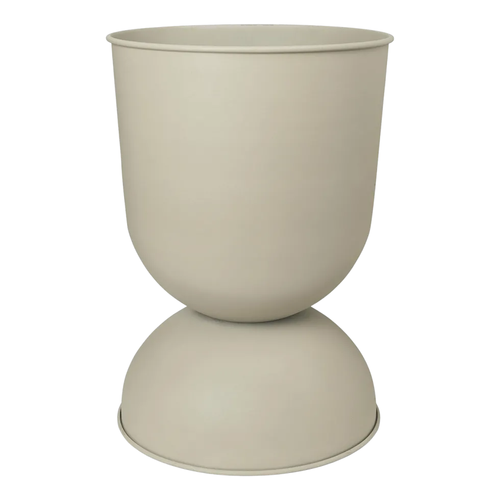Cache-pot beige Hourglass S - Ferm Living
