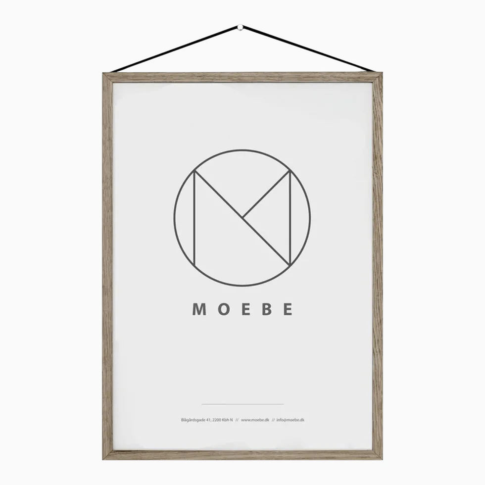Cadre design à suspendre Frame Chêne A3 - Moebe
