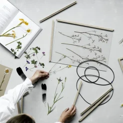 Cadre design à suspendre Frame Chêne A3 - Moebe