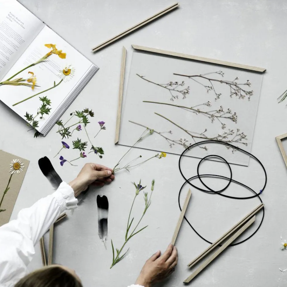 Cadre design à suspendre Frame Chêne A3 - Moebe