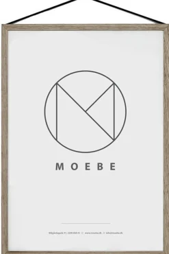 Cadre design à suspendre Frame Chêne A4 - Moebe