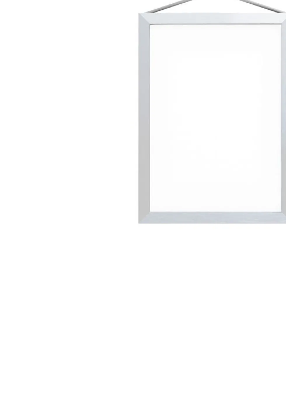 Cadre design à suspendre Frame Chrome A5 - Moebe