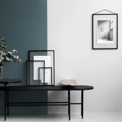 Cadre design à suspendre noir A3 Frame Aluminium - Moebe
