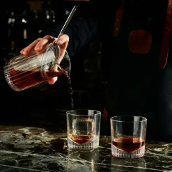 Caldera Set de 4 verres à whisky 325Cc - Nude Glass