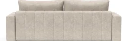 Canapé convertible avec accoudoirs en tissu avella sand 143-200cm Akello - Innovation Living