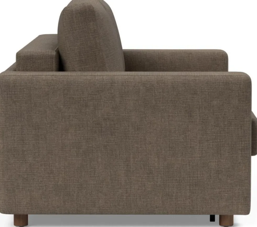 Canapé convertible avec accoudoirs esina cedar brown 140-195cm Neah - Innovation Living