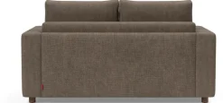 Canapé convertible avec accoudoirs esina cedar brown 140-195cm Neah - Innovation Living