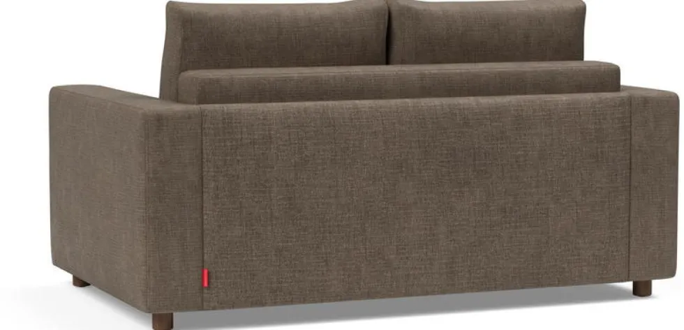Canapé convertible avec accoudoirs esina cedar brown 140-195cm Neah - Innovation Living