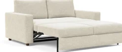 Canapé convertible avec accoudoirs taura off white 160-195cm Neah - Innovation Living