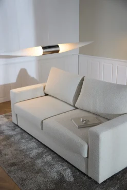 Canapé convertible avec accoudoirs taura off white 160-195cm Neah - Innovation Living