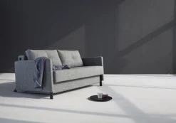Canapé convertible avec accoudoirs twist granite 160-200cm Cubed 02 - Innovation Living