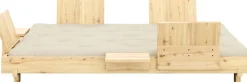 Canapé convertible avec 4 dossiers, tables d'appoints, matelas beige Social sofa bed - Karup Design