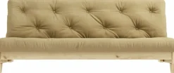 Canapé convertible beige blé Fresh - Karup Design