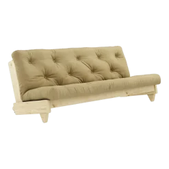 Canapé convertible beige blé Fresh - Karup Design