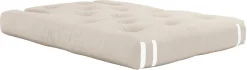Canapé convertible en coton beige 140x122x70cm Hippo - Karup Design