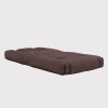 Canapé convertible en coton marron 90x122x66cm Hippo - Karup Design