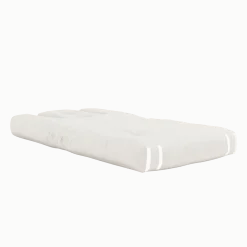 Canapé convertible en coton natural 90x122x66cm Hippo - Karup Design