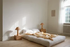 Canapé convertible en lin 90x122x66cm Hippo - Karup Design