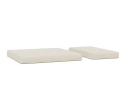 Canapé convertible en polyester recyclé ivoire 312x104x77cm Cozypad - Innovation living